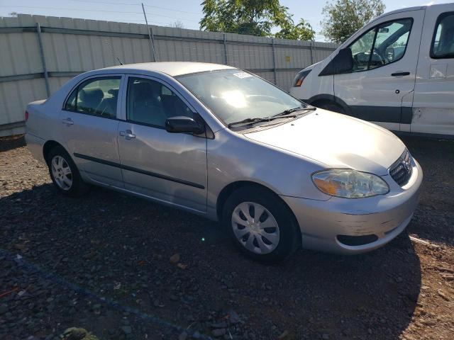 JTDBR32E570137194 - 2007 TOYOTA COROLLA CE 银色 照片 4