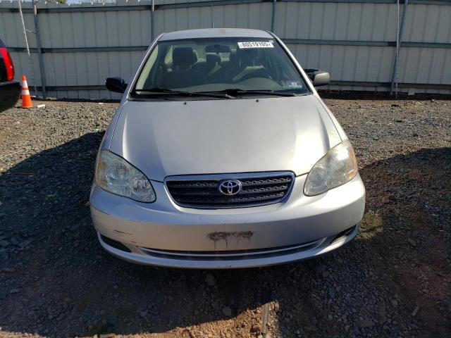 JTDBR32E570137194 - 2007 TOYOTA COROLLA CE 银色 照片 5