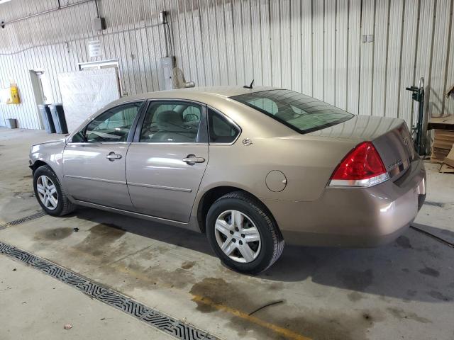 2G1WB58K079160959 - 2007 CHEVROLET IMPALA LS TAN photo 2