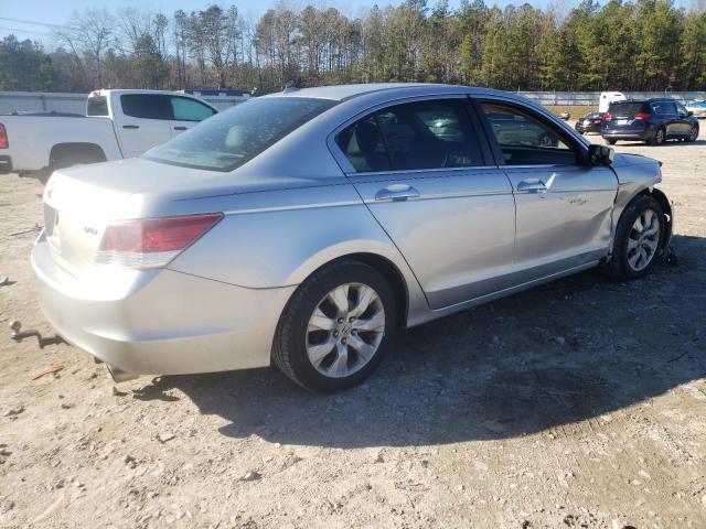 1HGCP368X8A035000 - 2008 HONDA ACCORD EXL SILVER photo 3