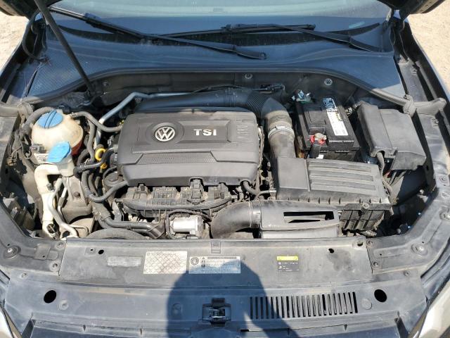 1VWBS7A35FC021483 - 2015 VOLKSWAGEN PASSAT SE შავი ფოტო 11
