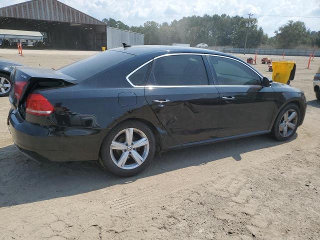 1VWBS7A35FC021483 - 2015 VOLKSWAGEN PASSAT SE შავი ფოტო 3