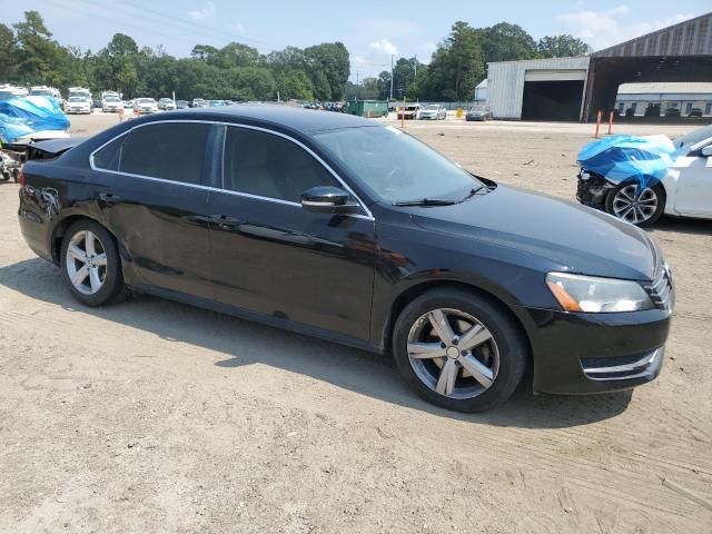 1VWBS7A35FC021483 - 2015 VOLKSWAGEN PASSAT SE შავი ფოტო 4