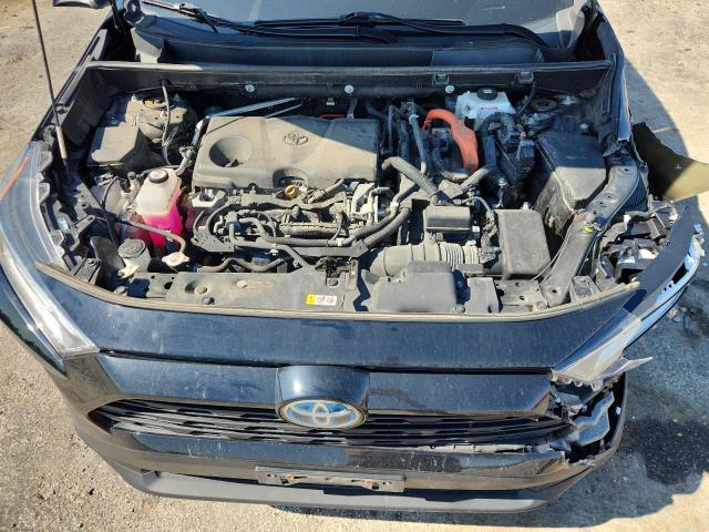4T3RWRFV9MU048191 - 2021 TOYOTA RAV4 XLE BLACK photo 12