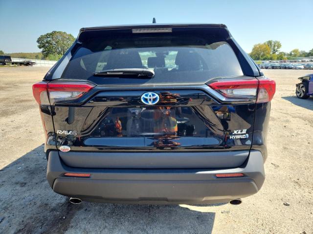 4T3RWRFV9MU048191 - 2021 TOYOTA RAV4 XLE BLACK photo 6