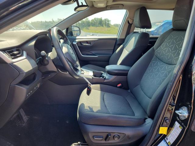 4T3RWRFV9MU048191 - 2021 TOYOTA RAV4 XLE BLACK photo 7