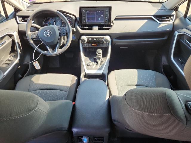 4T3RWRFV9MU048191 - 2021 TOYOTA RAV4 XLE BLACK photo 8