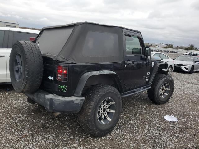 1J4FA241X7L224191 - 2007 JEEP WRANGLER X Սև լուսանկար 3