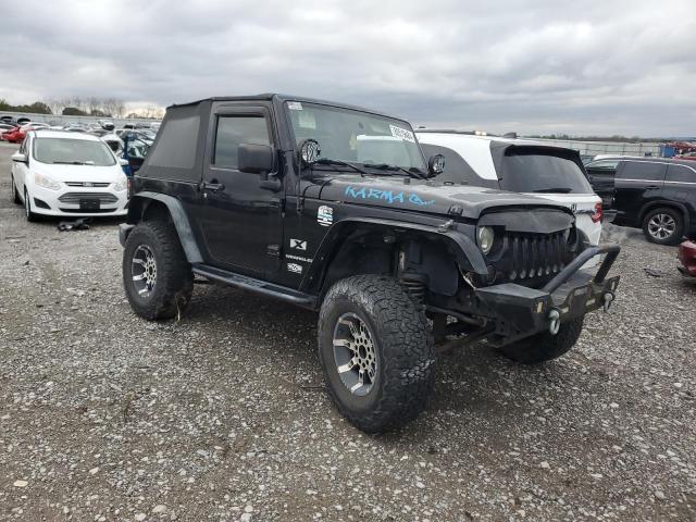 1J4FA241X7L224191 - 2007 JEEP WRANGLER X Սև լուսանկար 4
