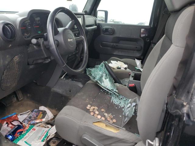 1J4FA241X7L224191 - 2007 JEEP WRANGLER X Սև լուսանկար 7