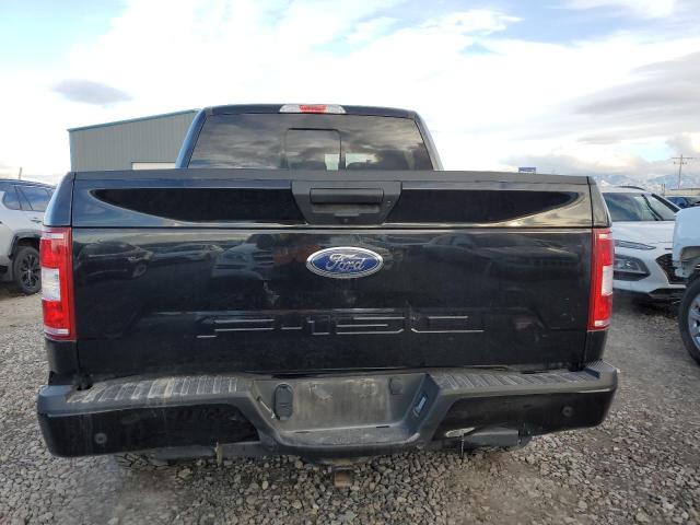 1FTEW1E58KFD22349 - 2019 FORD F150 SUPERCREW BLACK photo 6