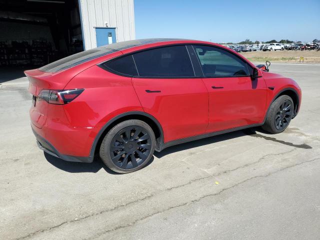 7SAYGAEE6PF826049 - 2023 TESLA MODEL Y Burdeos foto 3