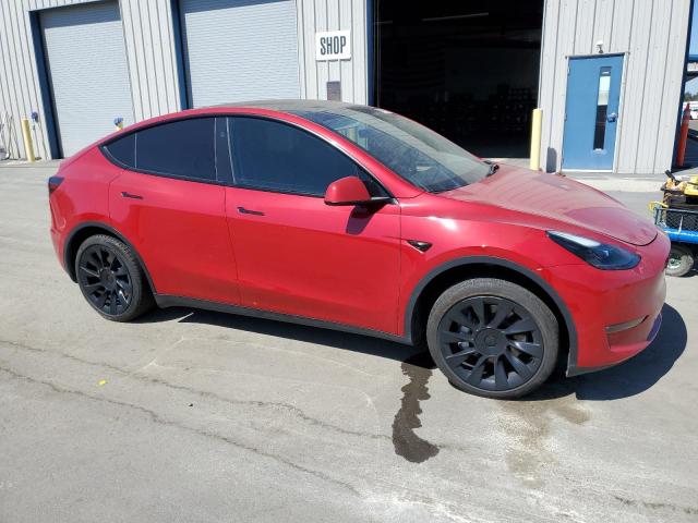 7SAYGAEE6PF826049 - 2023 TESLA MODEL Y Burdeos foto 4