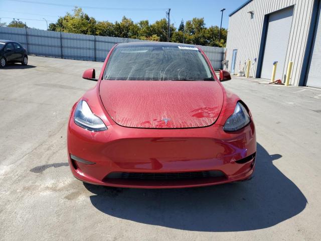 7SAYGAEE6PF826049 - 2023 TESLA MODEL Y Burdeos foto 5
