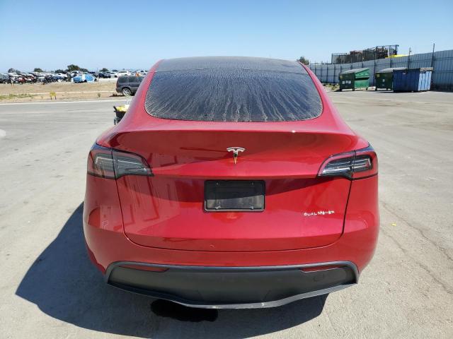 7SAYGAEE6PF826049 - 2023 TESLA MODEL Y Burdeos foto 6