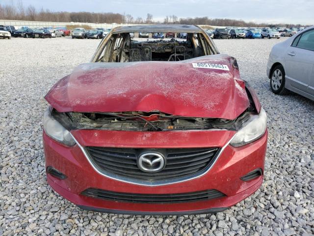 JM1GJ1V54F1190927 - 2015 MAZDA 6 TOURING BURGUNDY photo 5