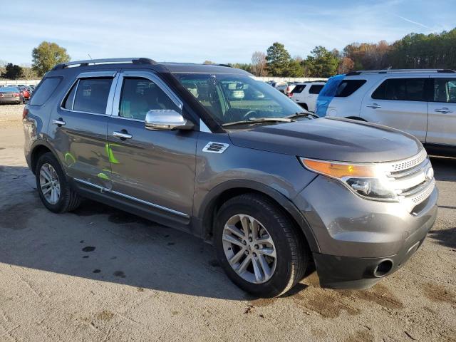 1FM5K7D88DGA53241 - 2013 FORD EXPLORER XLT GRAY photo 4