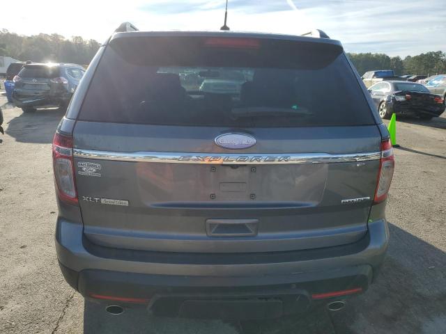 1FM5K7D88DGA53241 - 2013 FORD EXPLORER XLT GRAY photo 6