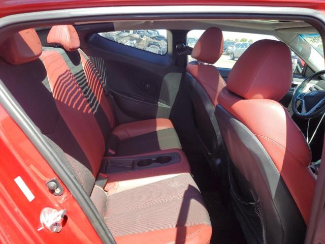 KMHTC6AD9CU060361 - 2012 HYUNDAI VELOSTER RED photo 10