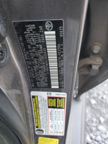 4T1K61AK4LU920445 - 2020 TOYOTA CAMRY XSE GRAY photo 12