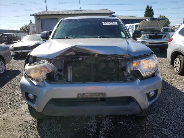 3TMLU4EN9FM193462 - 2015 TOYOTA TACOMA DOUBLE CAB ვერცხლისფერი ფოტო 5