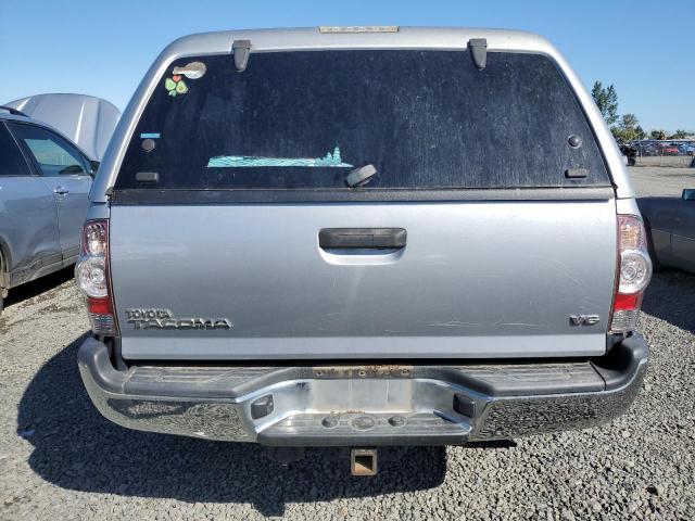 3TMLU4EN9FM193462 - 2015 TOYOTA TACOMA DOUBLE CAB ვერცხლისფერი ფოტო 6