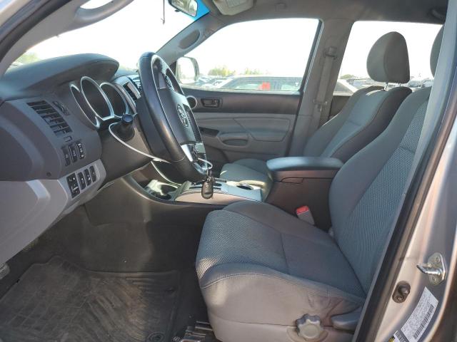 3TMLU4EN9FM193462 - 2015 TOYOTA TACOMA DOUBLE CAB ვერცხლისფერი ფოტო 7