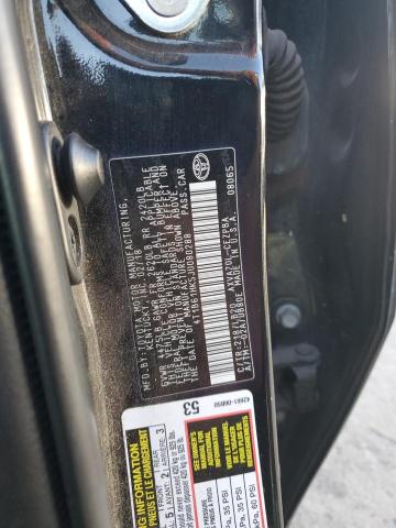 4T1B61HK5JU080288 - 2018 TOYOTA CAMRY XSE BLACK photo 12