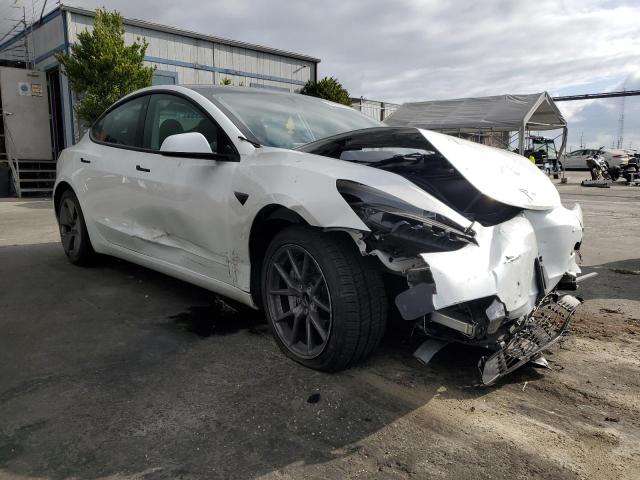 5YJ3E1EA7PF577870 - 2023 TESLA MODEL 3 白色 照片 4