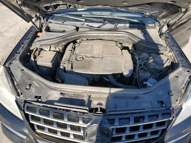 4JGDA5HBXCA003144 - 2012 MERCEDES-BENZ ML 350 4MATIC BLACK photo 12