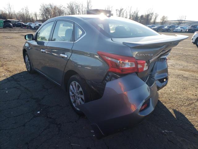 3N1AB7APXJL630442 - 2018 NISSAN SENTRA S GRAY photo 2