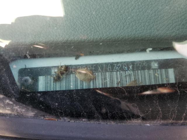 1GCPCPEX1AZ205179 - 2010 CHEVROLET SILVERADO C1500 WHITE photo 12