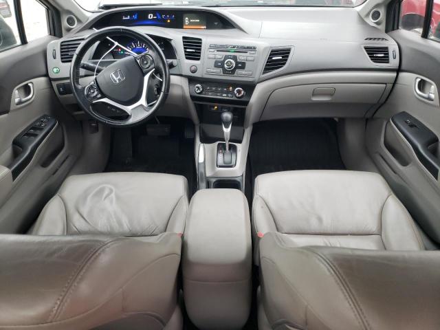 19XFB2F91CE041710 - 2012 HONDA CIVIC EXL ნაცრისფერი ფოტო 8