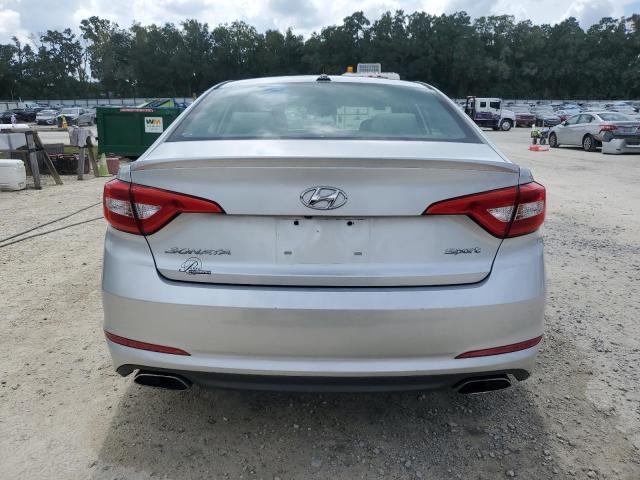 5NPE34AF9HH437680 - 2017 HYUNDAI SONATA SPORT SILVER photo 6