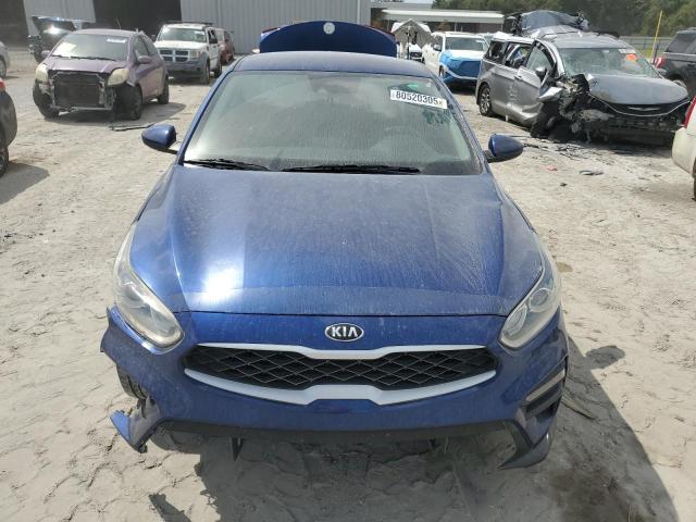 3KPF24AD7KE027011 - 2019 KIA FORTE FE BLUE photo 5