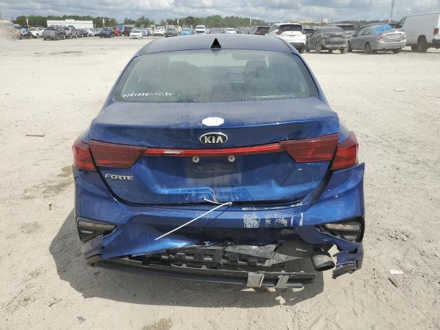 3KPF24AD7KE027011 - 2019 KIA FORTE FE BLUE photo 6