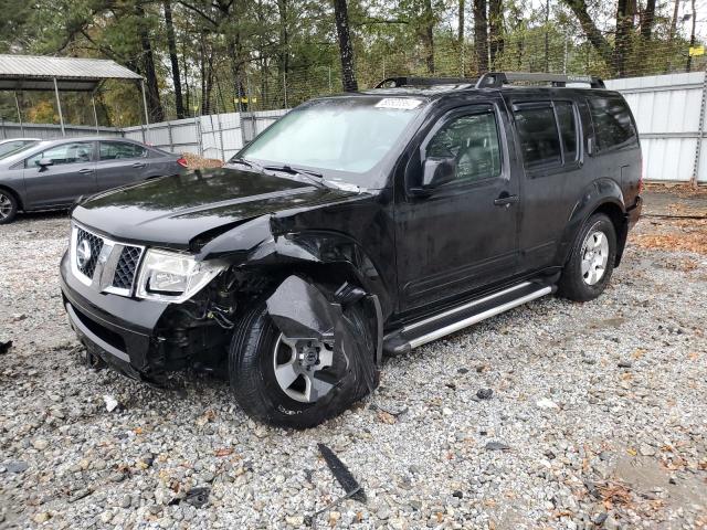 5N1AR18U87C631459 - 2007 NISSAN PATHFINDER LE BLACK photo 1