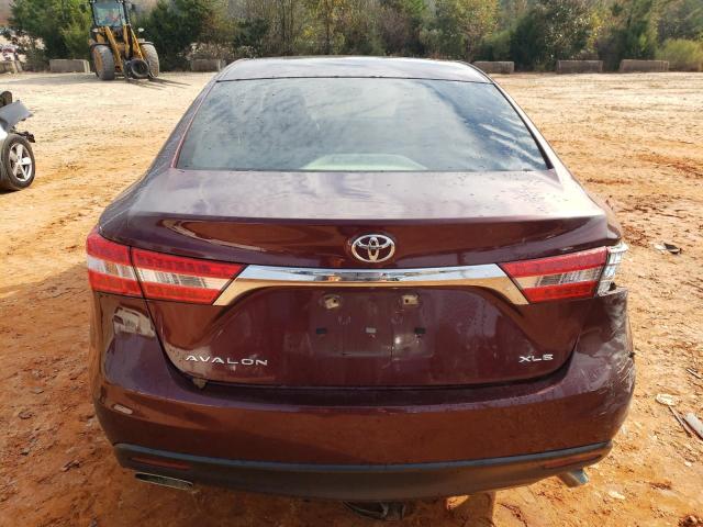 4T1BK1EB3EU132071 - 2014 TOYOTA AVALON BASE 勃艮第红 照片 6