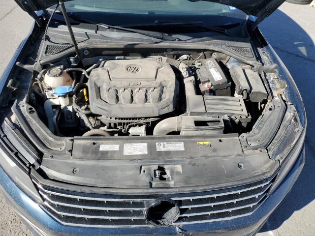 1VWLA7A30KC002969 - 2019 VOLKSWAGEN PASSAT WOLFSBURG BLUE photo 11