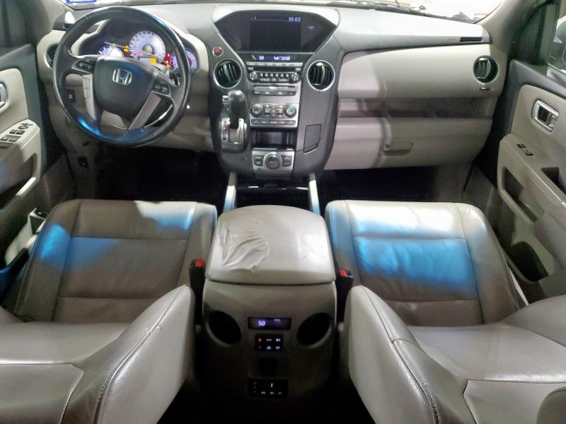 5FNYF3H66CB026992 - 2012 HONDA PILOT EXL WHITE photo 8