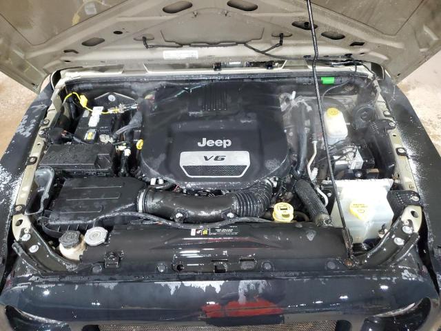 1C4AJWAG2HL630161 - 2017 JEEP WRANGLER SPORT TWO TONE photo 12