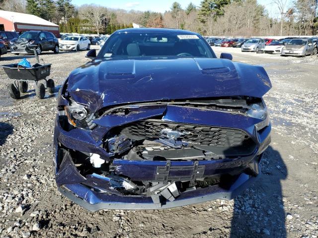 1FA6P8TH5L5187898 - 2020 FORD MUSTANG BLUE photo 5