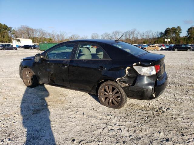 KNAFU4A25D5717120 - 2013 KIA FORTE EX BLACK photo 2