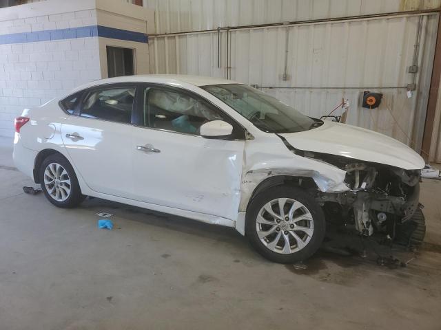 3N1AB7AP1JY347656 - 2018 NISSAN SENTRA S WHITE photo 4
