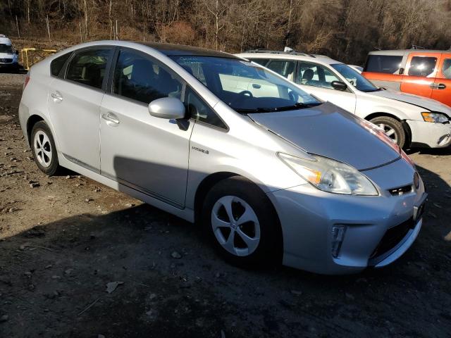 JTDKN3DU7C1535849 - 2012 TOYOTA PRIUS SILVER photo 4