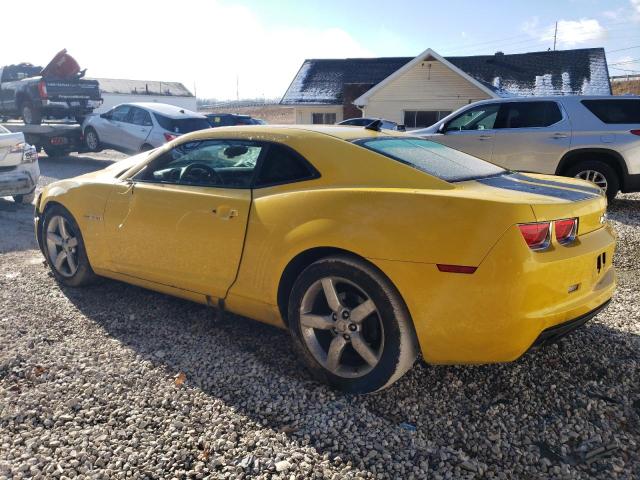 2G1FF1ED5B9208208 - 2011 CHEVROLET CAMARO LT YELLOW photo 2