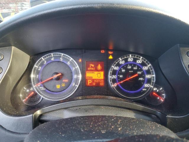 JN1AJ0HP8AM700459 - 2010 INFINITI EX35 BASE შავი ფოტო 9