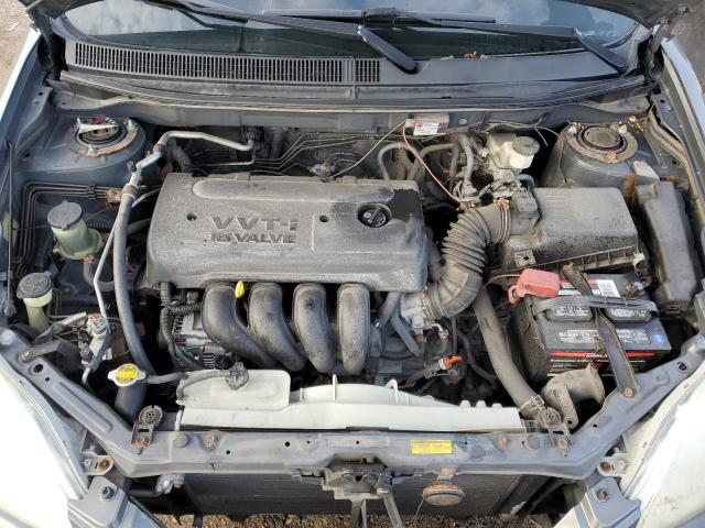 2T1KR32E67C627388 - 2007 TOYOTA COROLLA MA XR GRAY photo 11