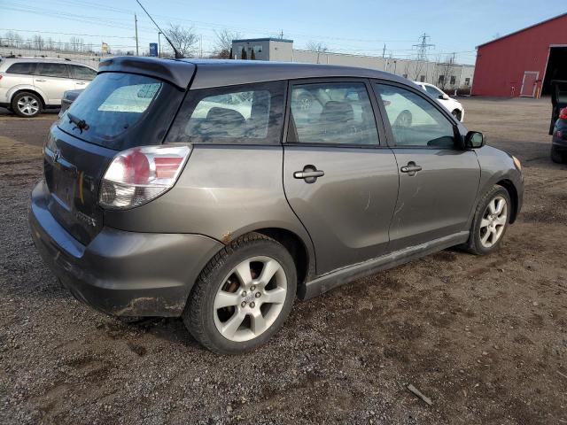 2T1KR32E67C627388 - 2007 TOYOTA COROLLA MA XR GRAY photo 3
