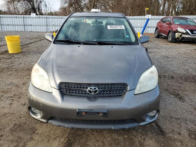 2T1KR32E67C627388 - 2007 TOYOTA COROLLA MA XR GRAY photo 5